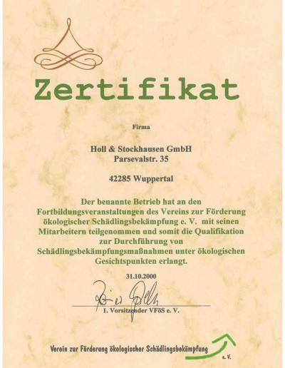 Zertifikat-vfoes-Holl-Stockhausen