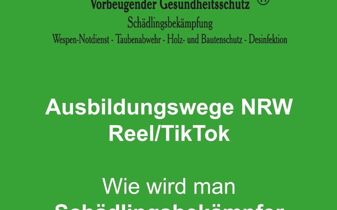Wie wird man Schädlingsbekämpfer oder Schädlingsbekämpferin ?